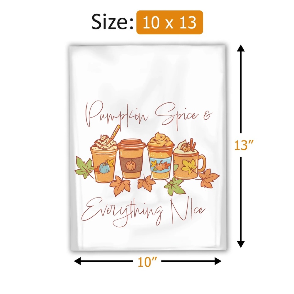Thanks a Latte Premium Poly Mailers 10x13 Pack of 50 PRICE IS FIRM - Picture 4 of 7